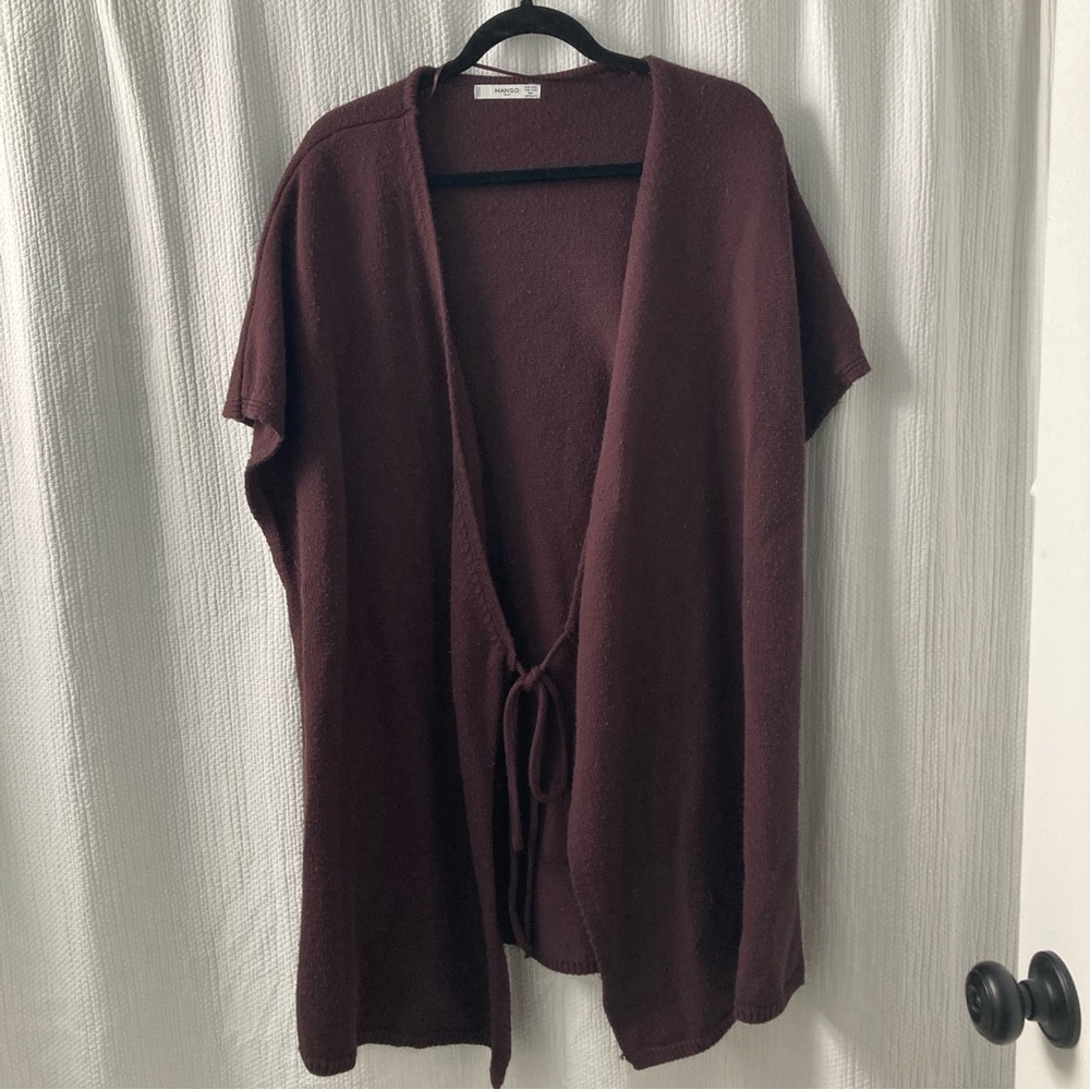 MANGO Wrap Cardigan